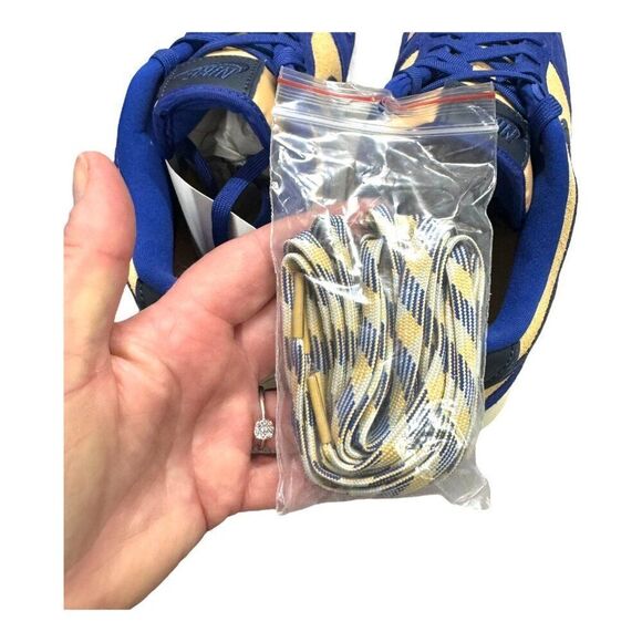 Nike Dunk Low LX Blue Suede (DV7411-400) Women's Size 8 Mens 6.5 Brand New Box - Picture 11 of 12